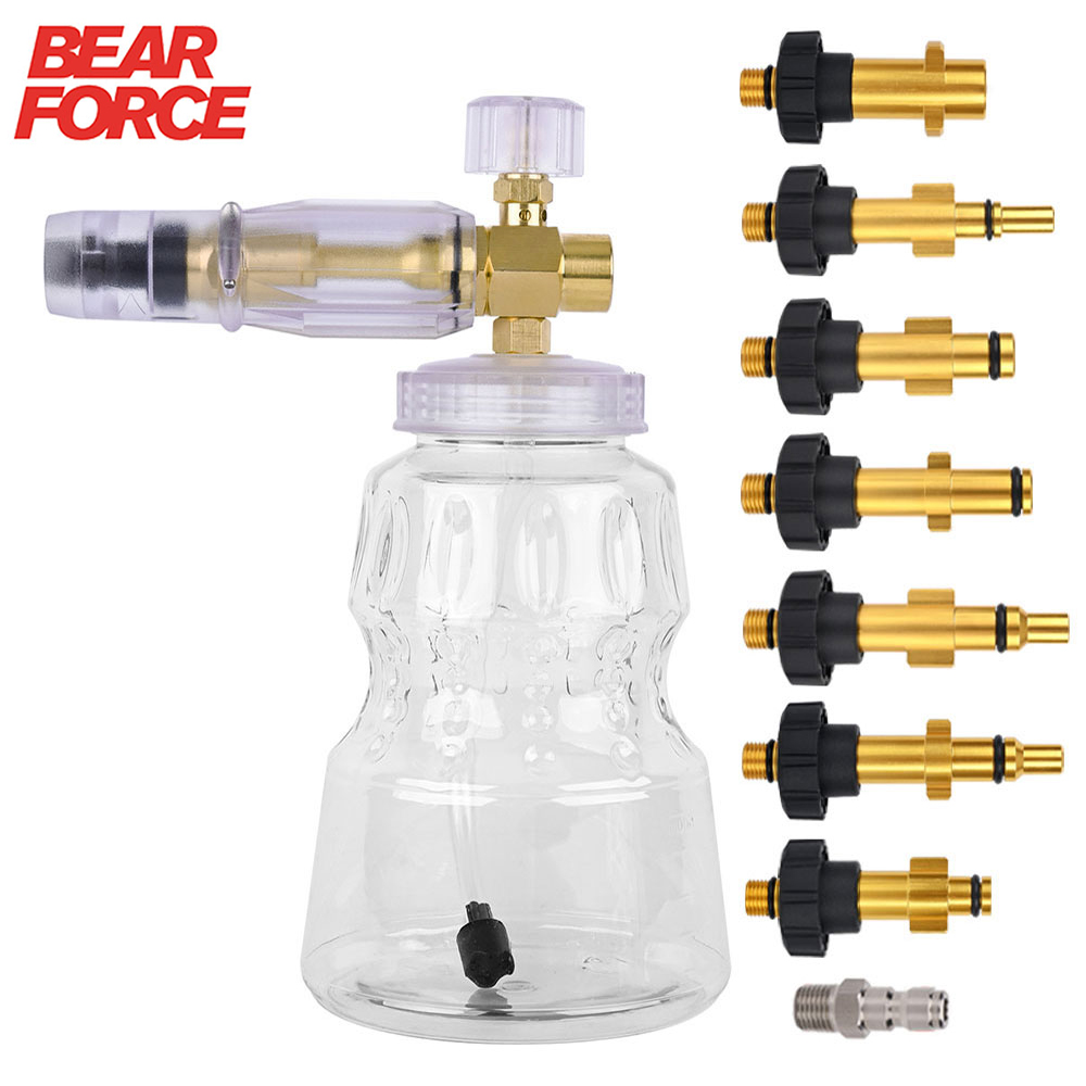Bear Spray Clip - Lance transparente en mousse de neige
