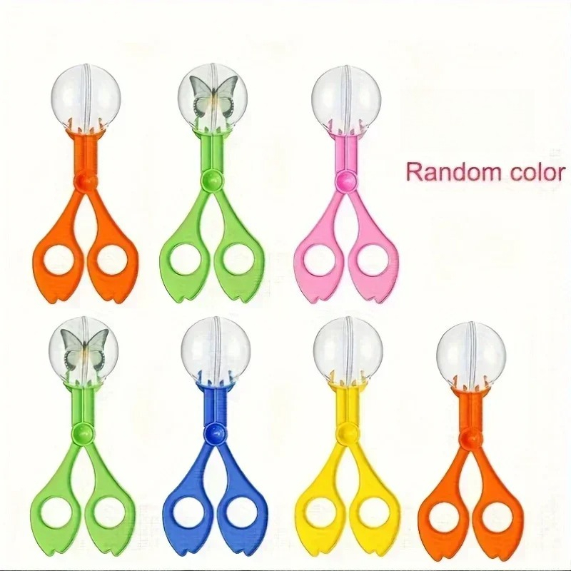 Outdoor Adventure For Kids - Ciseaux attrape-insectes colorés à grandes perles,