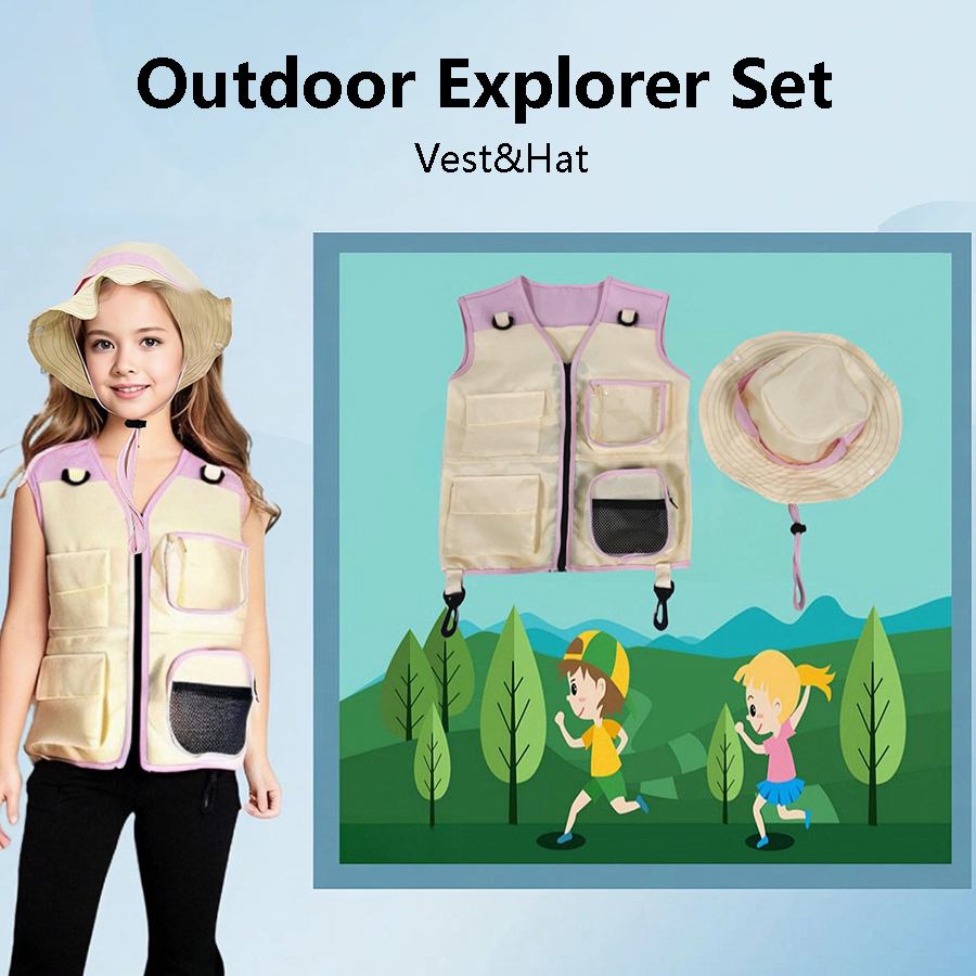 Outdoor Adventure Activities For Kids - Costume de cosplay Explorer GlaHat pour