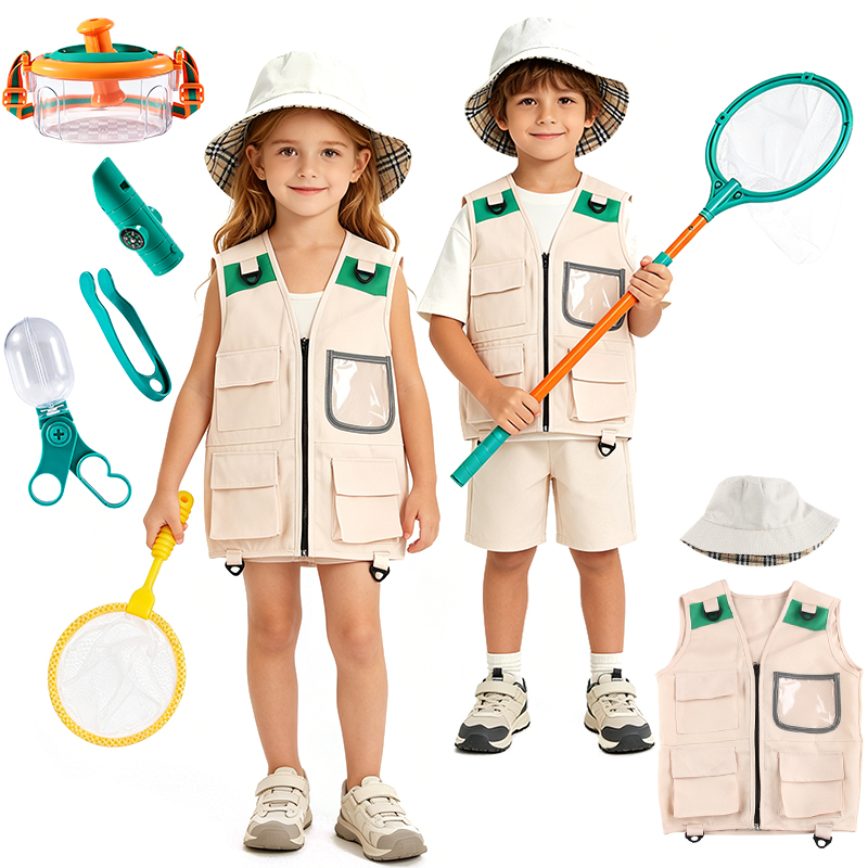 Outdoor Adventure Activities For Kids - Kit d'aventure Explorer : Gilet et