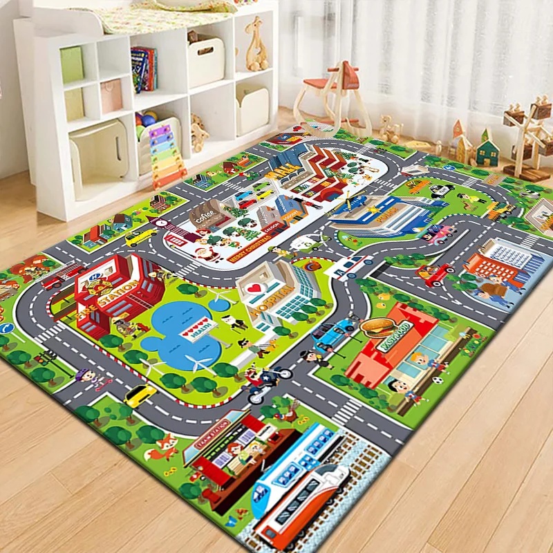 Outdoor Adventure For Kids - Tapis de jeu coloré pour enfants