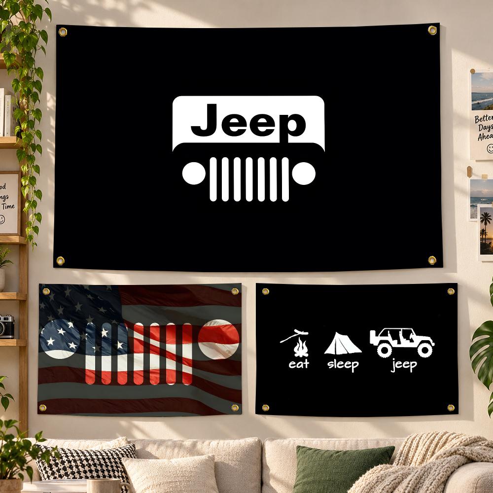Drapeaux personnalisés pour Je - Outdoor Adventure Jeep avis et prix