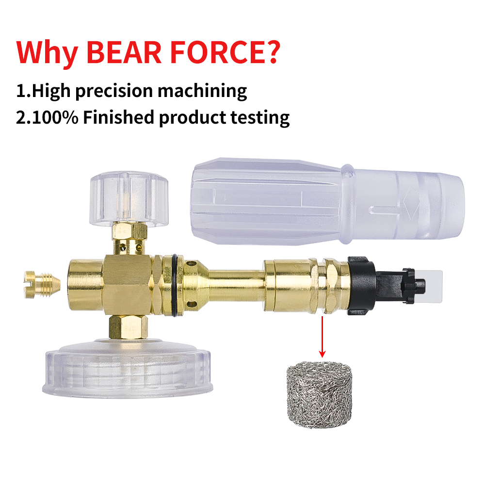 Lance transparente en mousse d - Bear Spray Clip avis et prix