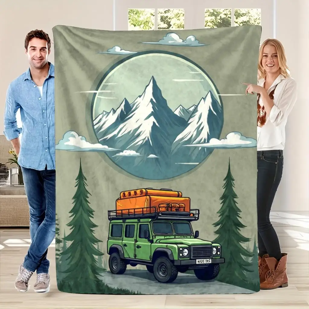 Couverture de voyage esthétiqu - Outdoor Adventure Jeep avis et prix