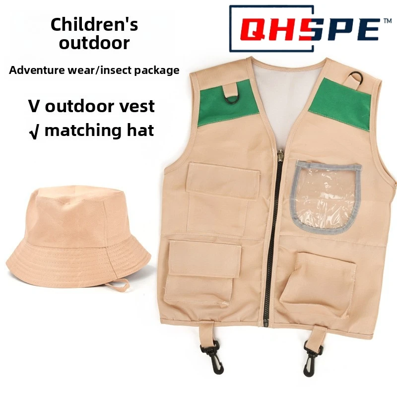 Costume gilet et chapeau d'exp - Outdoor Adventure Activities For Kids avis et prix