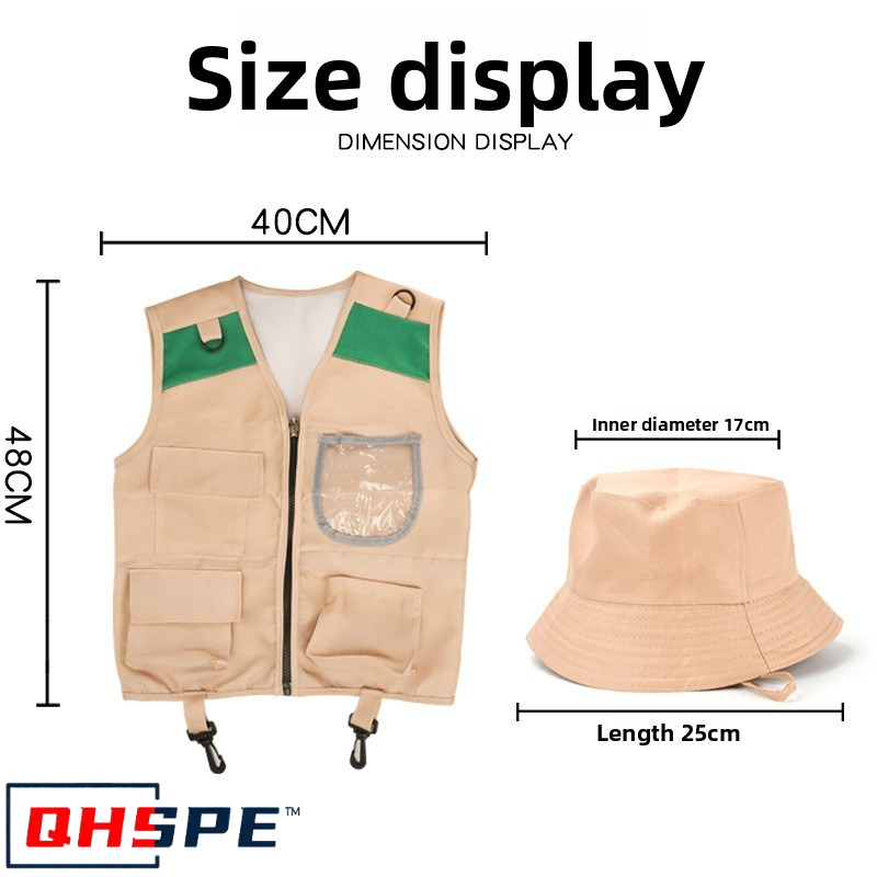 Costume gilet et chapeau d'exp - Outdoor Adventure Activities For Kids avis et prix